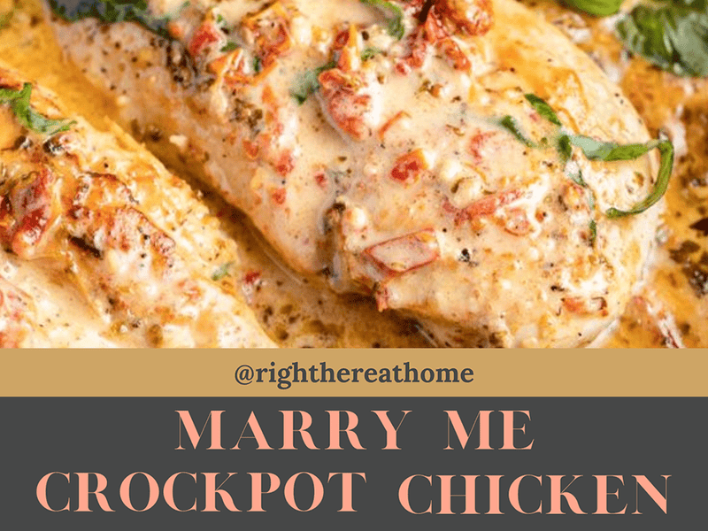 A picture of Marry Me Crockpot Chicken