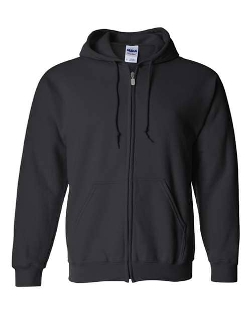 BLANK Gildan Heavy Blend Full Zip Hooded Sweatshirt Right Here At Home