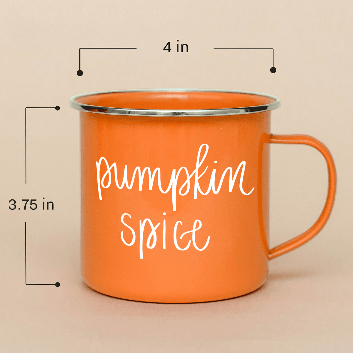 Pumpkin Spice 18oz. Campfire Coffee Mug