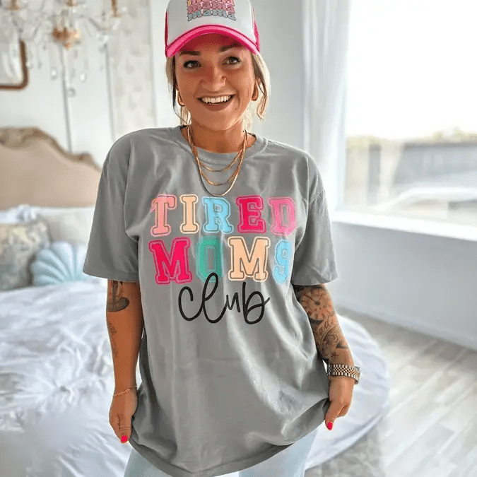 Tired Moms Club Comfort Tee