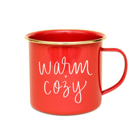 Warm and Cozy 18oz. Campfire Coffee Mug