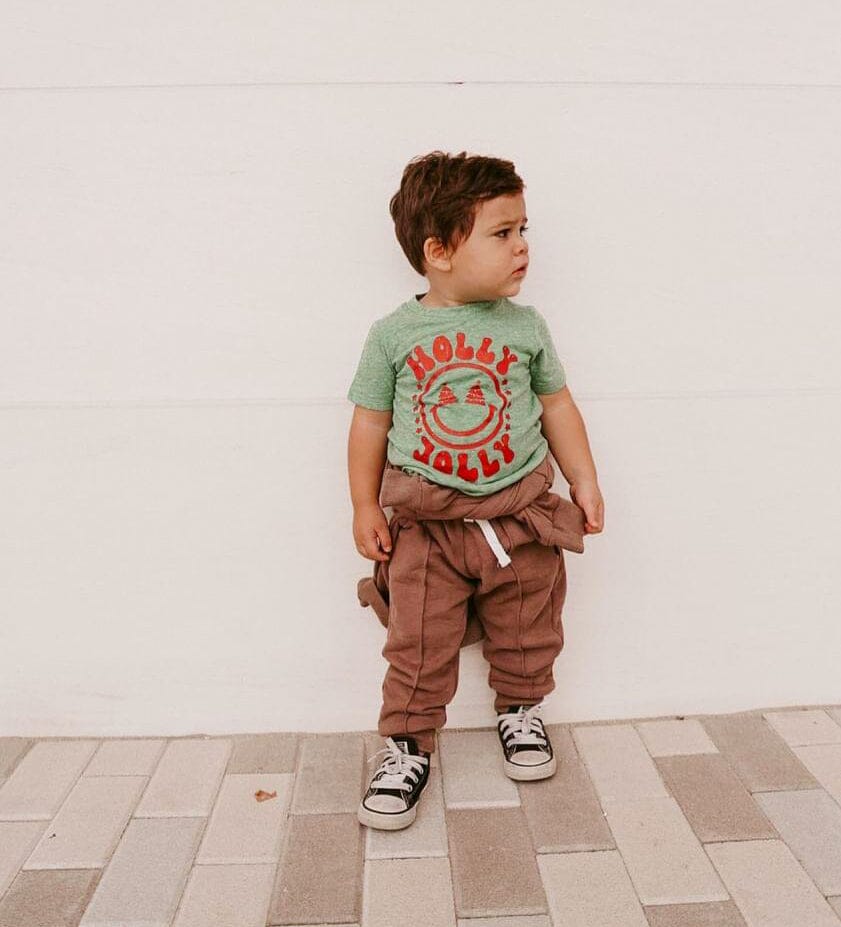 Holly Jolly Child Top