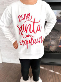 Dear Santa I Can Explain Crew