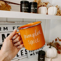 Pumpkin Spice 18oz. Campfire Coffee Mug