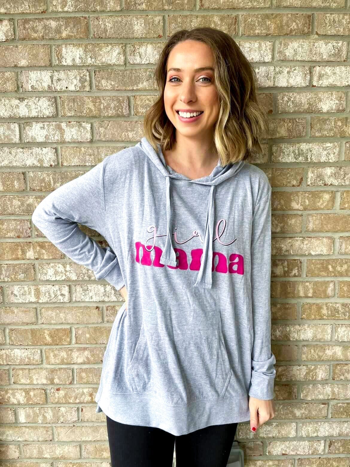 SAMPLE Girl Mama Jersey Hoodie S