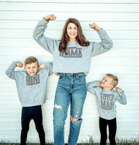 Checkered Mama and Kid Crews