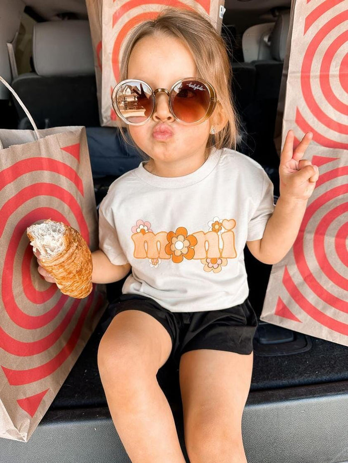 Retro Flower Mini Top