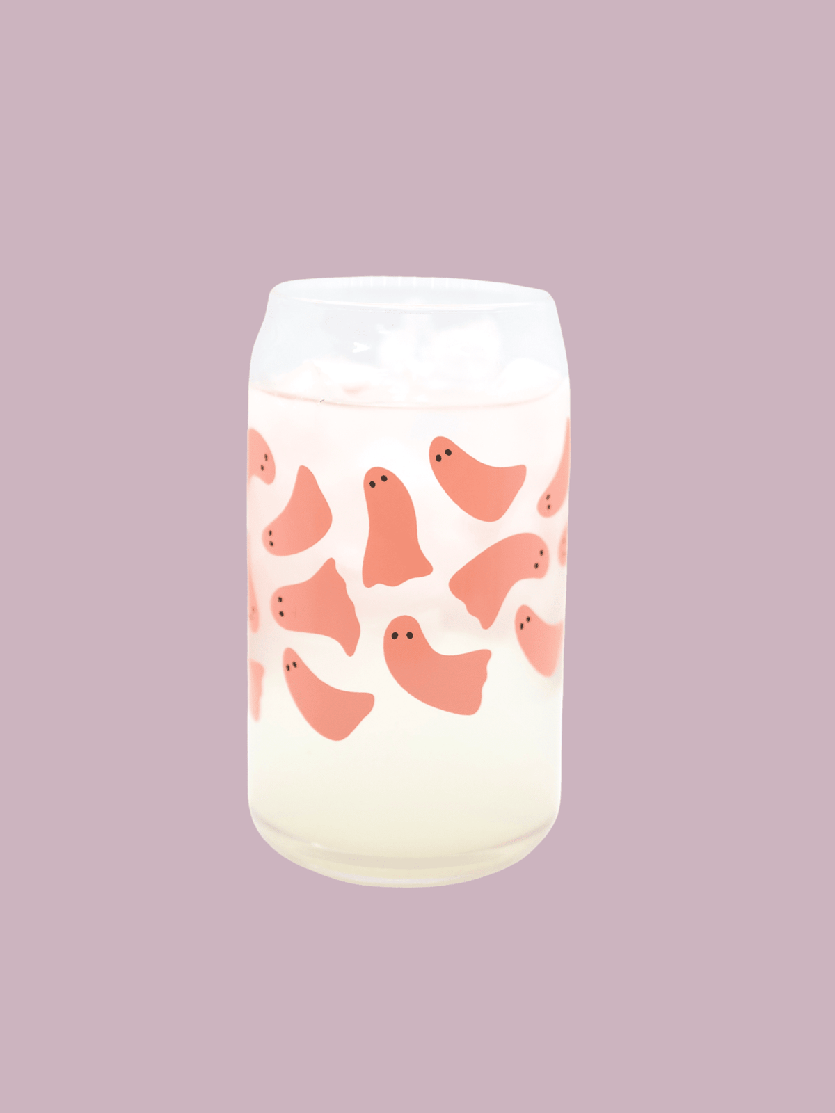Ghost Can Glass - Pink