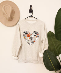 Halloween Heart Adult Pullover