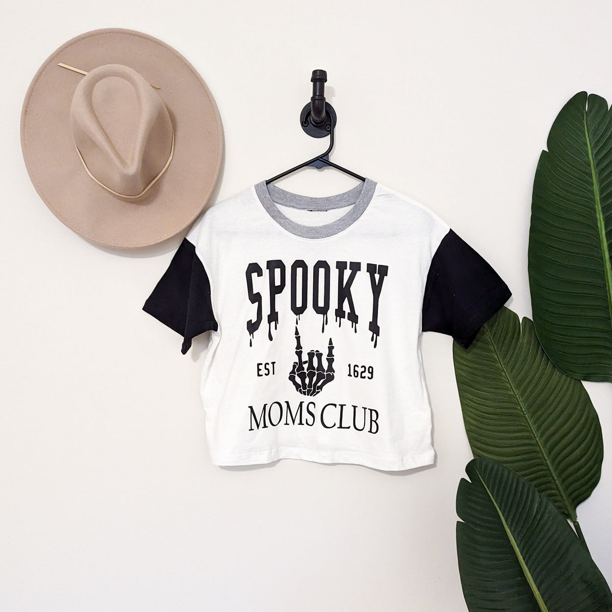 Spooky Moms Club Colorblock Tee