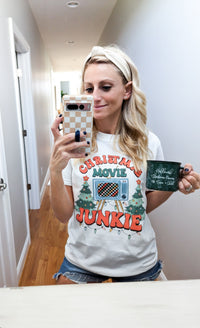 Christmas Movie Junkie Comfort Tee