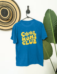 Teal Cool Moms Club Tee MISPRINT