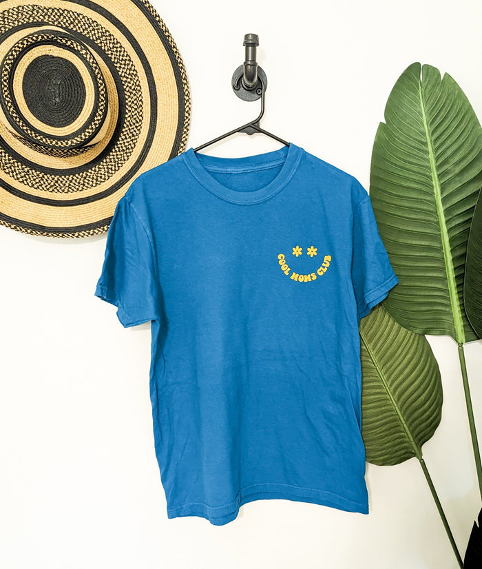 Teal Cool Moms Club Tee MISPRINT