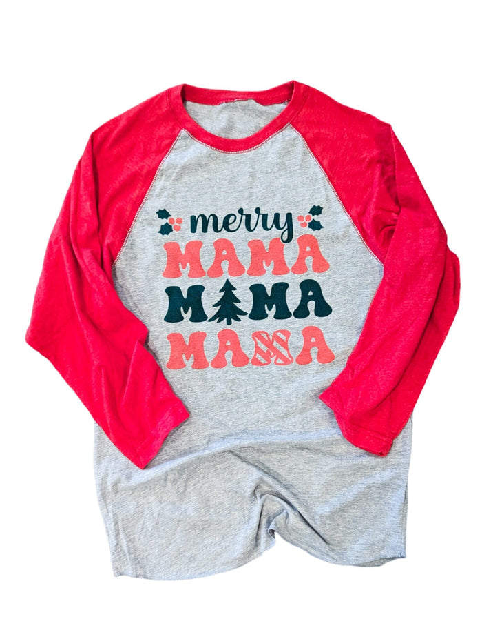 Merry Mama Raglan