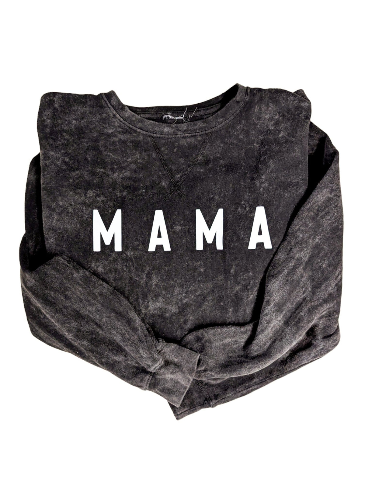 Acid Wash Mama Pullover