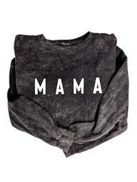 Acid Wash Mama Pullover