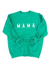 Kelly Green Mama Pullover