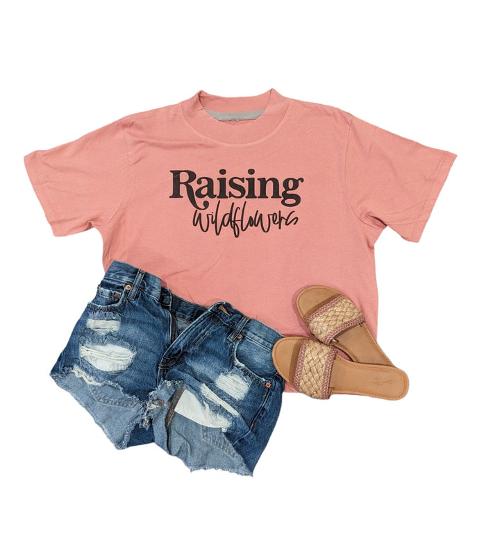 Raising Wild Flowers Boxy Tee