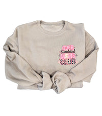 Retro Overstimulated Moms Club Pullover