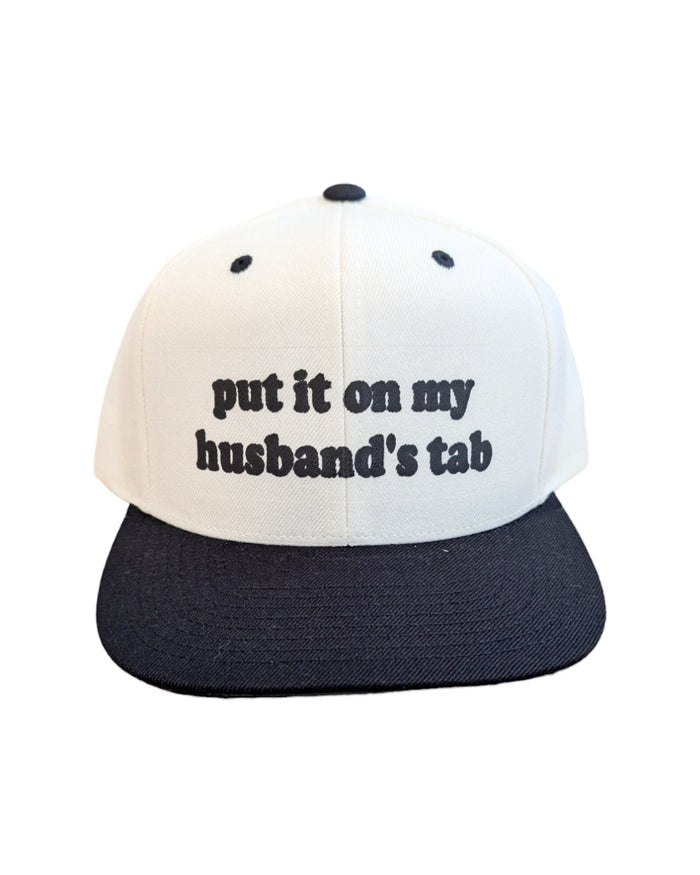 Put It On My Husband's Tab Classic Hat