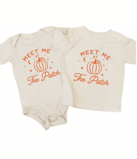 Meet Me at The Pumpkin Patch Kids Top