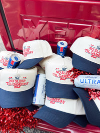 No Sleep Til' Gameday Vintage Trucker Hat