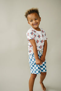 Cargo Shorts Set | Patriotic Vibes
