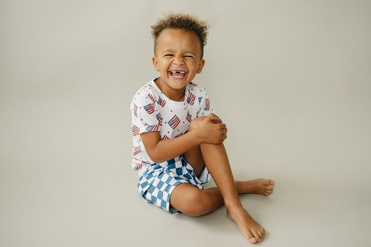 Cargo Shorts Set | Patriotic Vibes