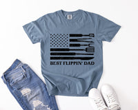 Best Flippin' Dad Comfort Tee