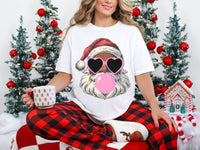 Bubble Gum Brown Santa Comfort Tee