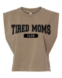Tired Moms Club Boxy Muscle Tee