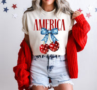 America Cherries Comfort Tee
