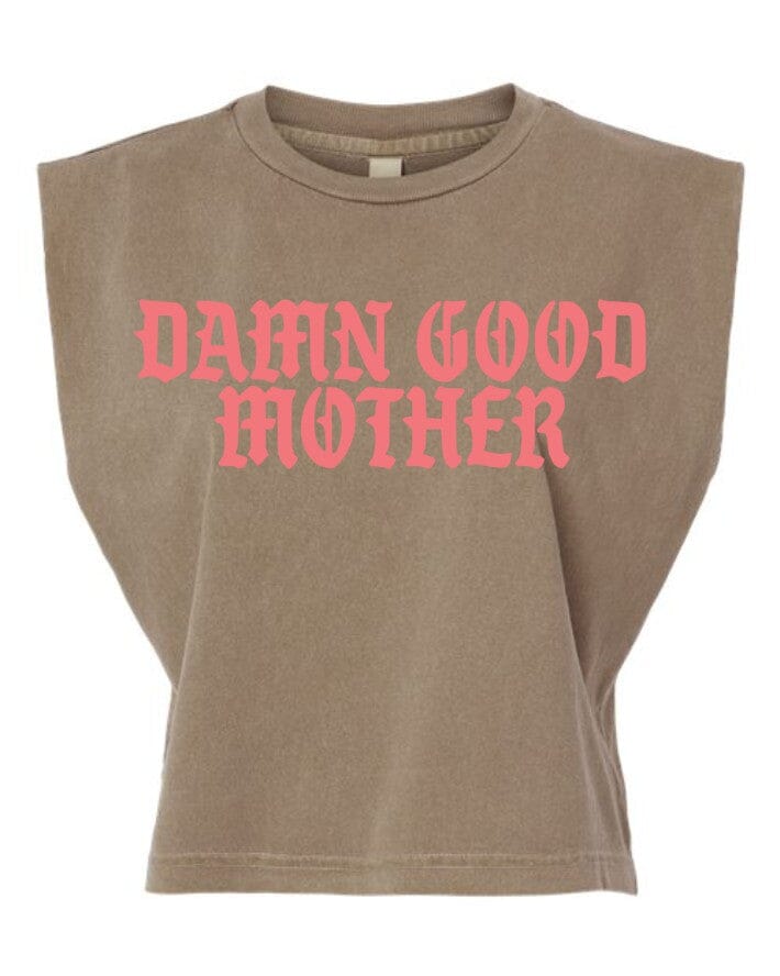 Damn Good Mother Boxy Muscle Tee