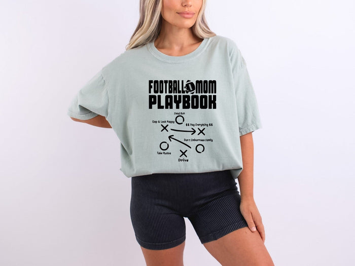 Football Mom Playbook Comfort Tee