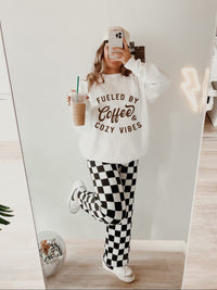 Fueled By Coffee and Cozy Vibes Sweatshirt