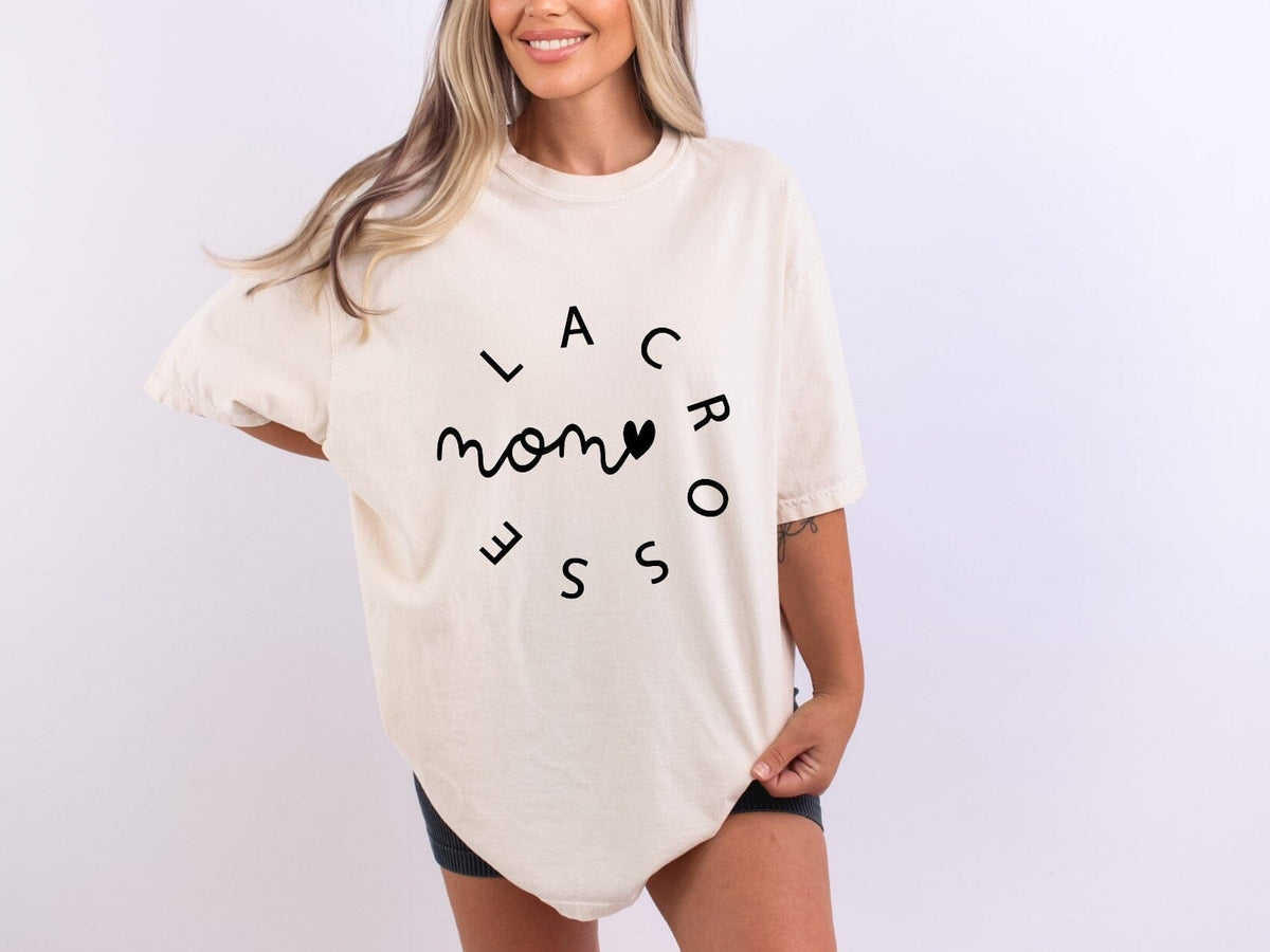 Lacrosse Mom Comfort Tee