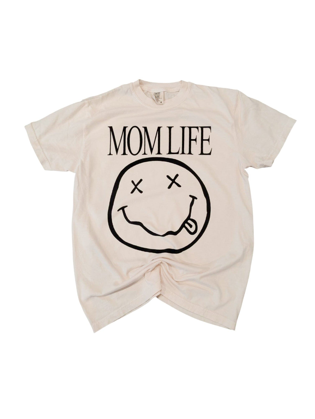 Beige Mom Life Comfort Tee