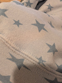 Baby Blue Star Hoodie SLIGHT DISCOLORATION