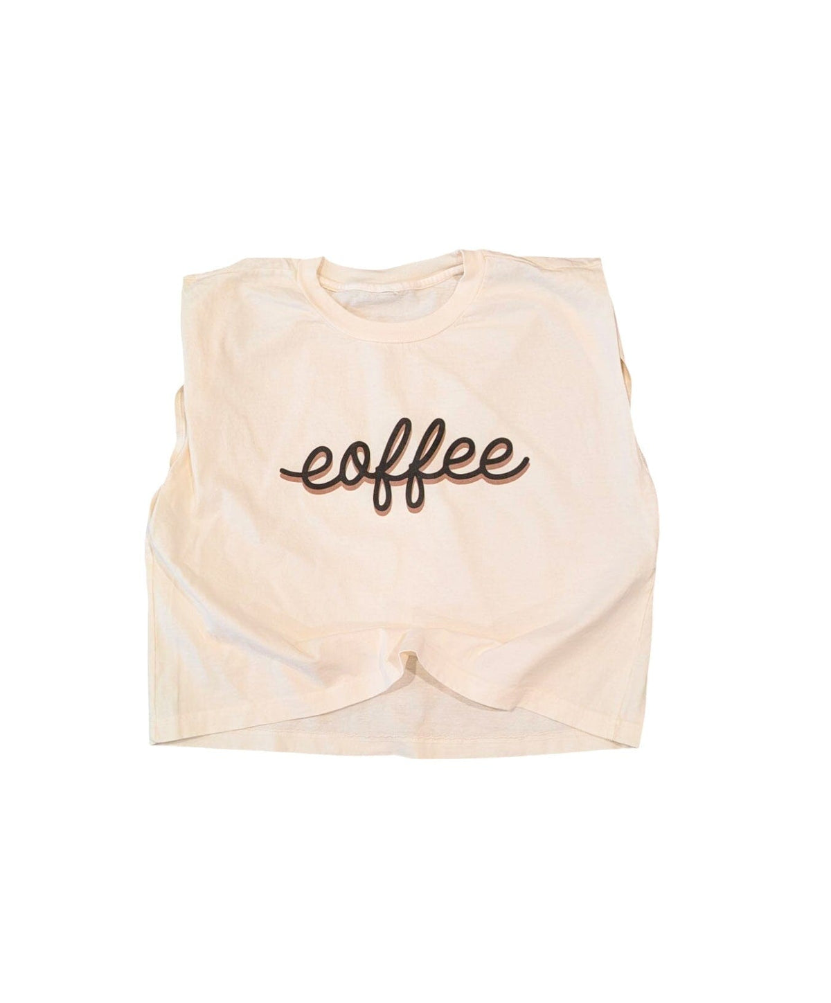 Script Coffee Boxy Tank