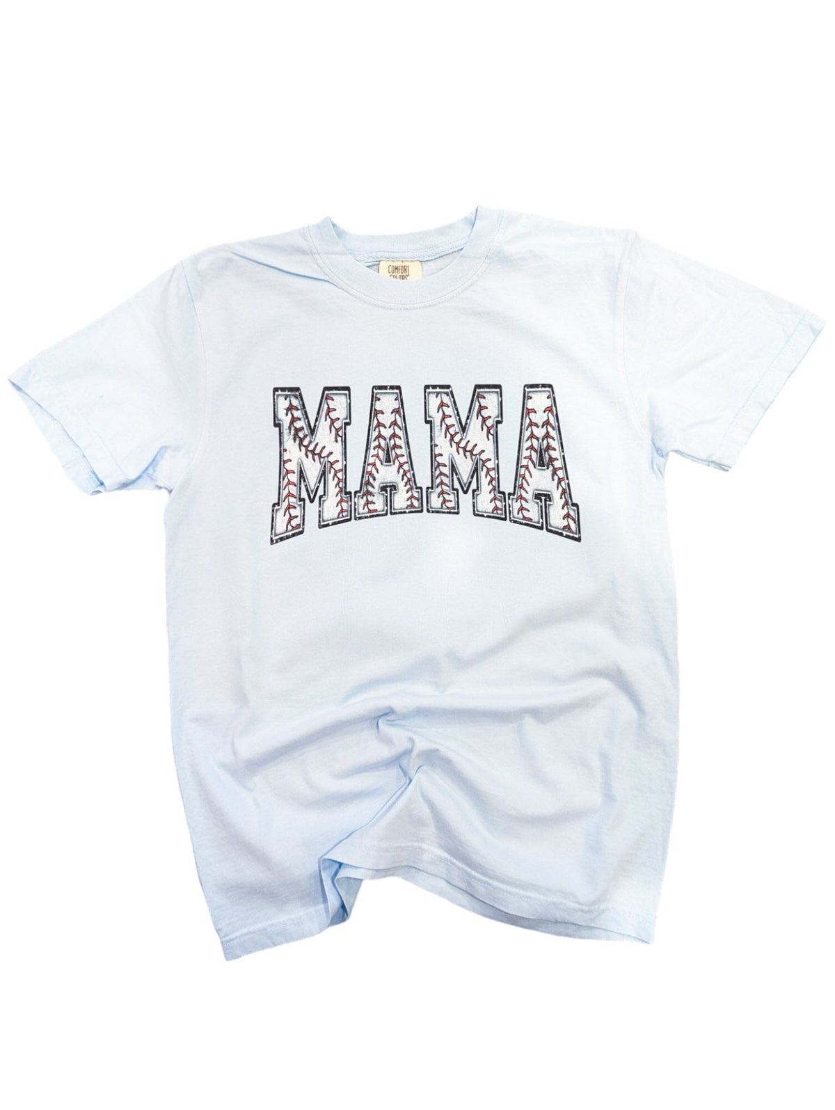 Baseball Outline Mama Tee