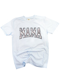Baseball Outline Mama Tee
