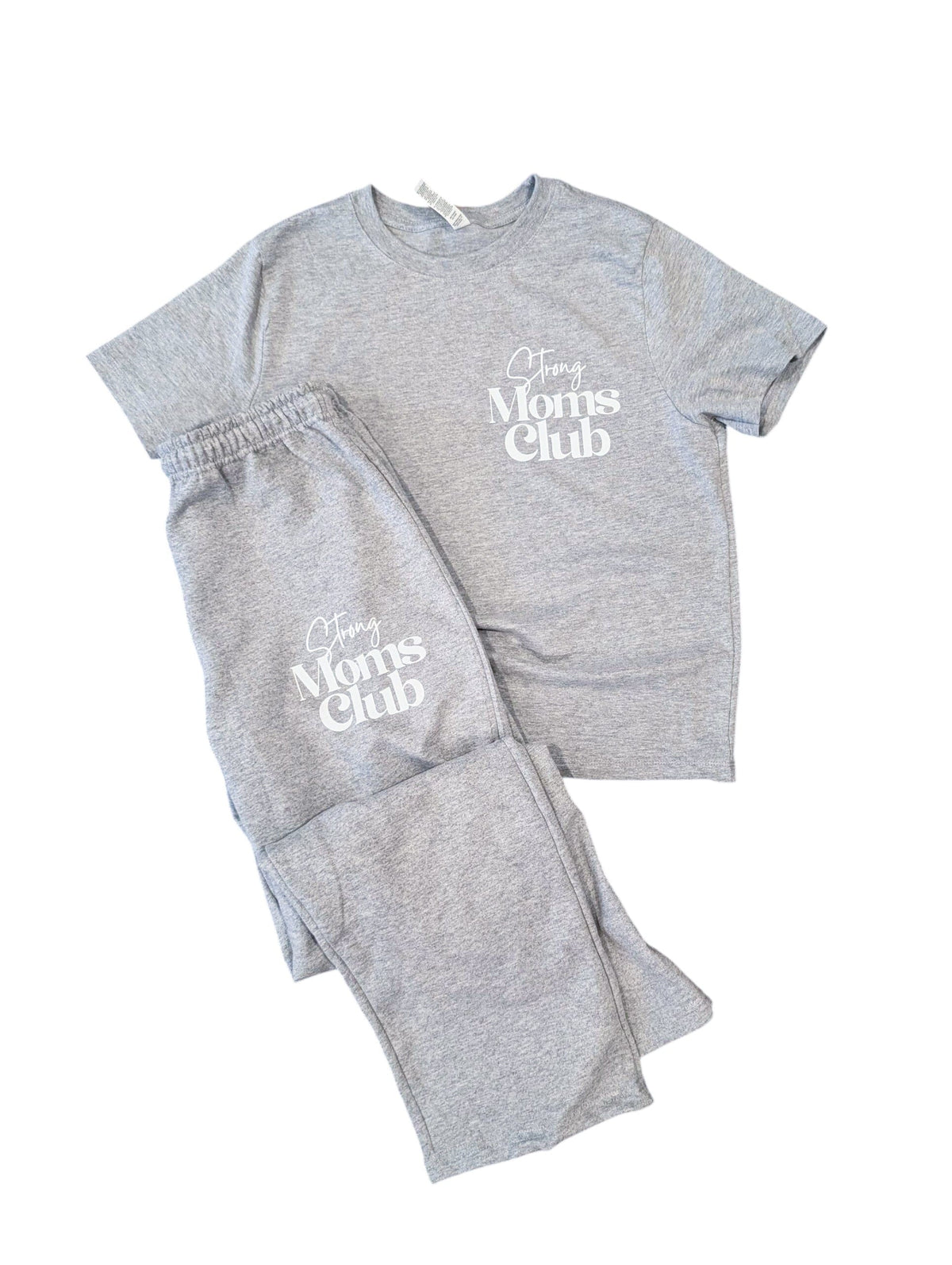 Strong Moms Club Tee and Sweatpants Set