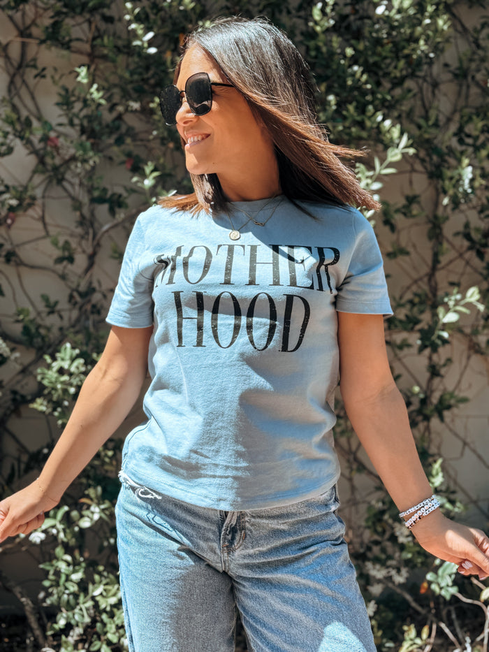 Motherhood Vintage Denim Boxy Tee Sample