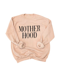 Tan Distressed Motherhood Pullover