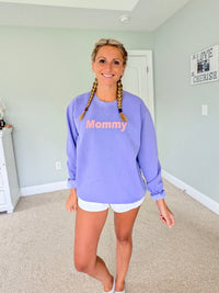 Purple Mommy Pullover