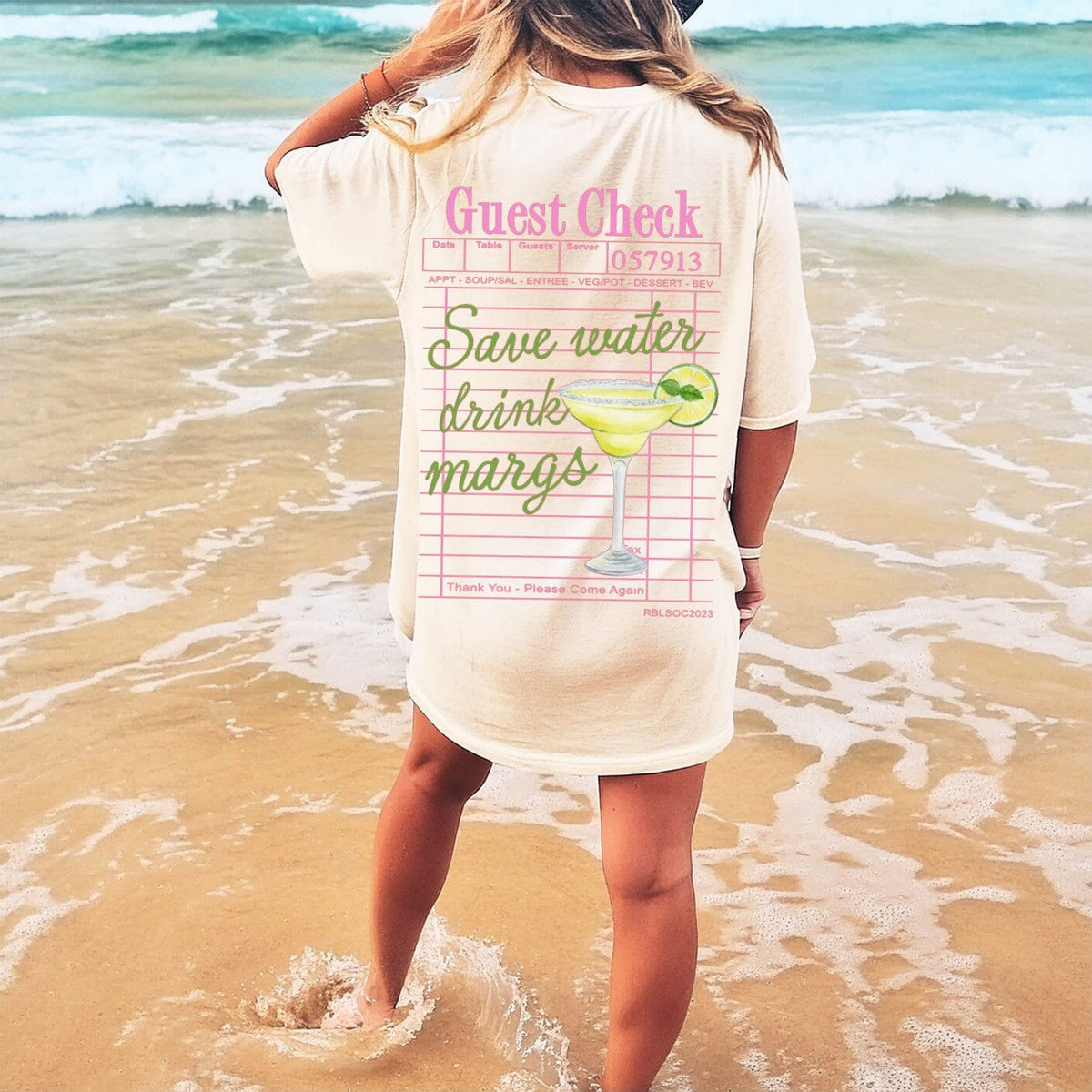 Save Water Drink Margs Comfort Tee