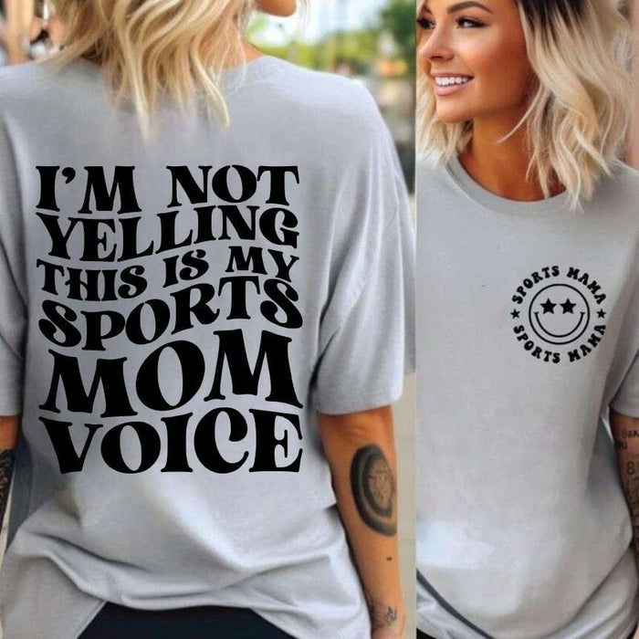 Sports Mom Voice Comfort Tee