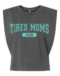 Tired Moms Club Boxy Muscle Tee