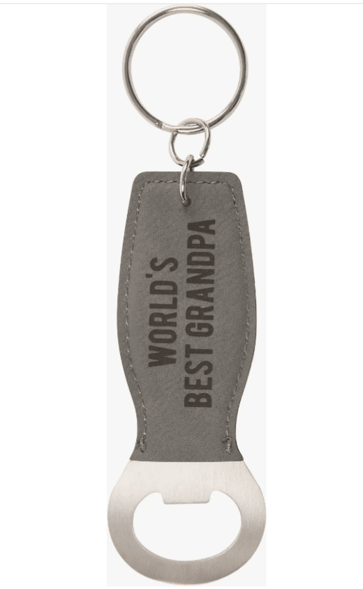 World's Best Grandpa Keyring Bottle Opener