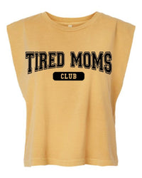 Tired Moms Club Boxy Muscle Tee